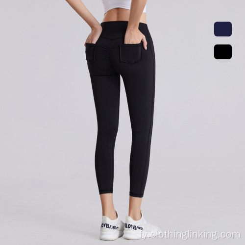 Stretch Workout Running broek mei pocket